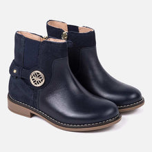 Load image into Gallery viewer, Mayoral Leather-like Chelsea Bootie (26-30)