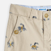 Load image into Gallery viewer, Mayoral Tiger Stamp Bermuda Shorts