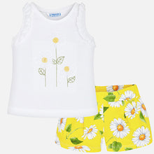 Load image into Gallery viewer, Mayoral Sunflower Shorts Set