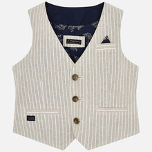Load image into Gallery viewer, Mayoral Tailored Linen Vest