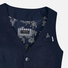 Load image into Gallery viewer, Mayoral Tailored Linen Vest