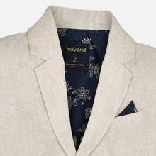 Load image into Gallery viewer, Mayoral Tailored Linen Blazer
