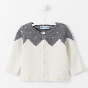 Jacadi Newborn Boy Claudel Cardigan