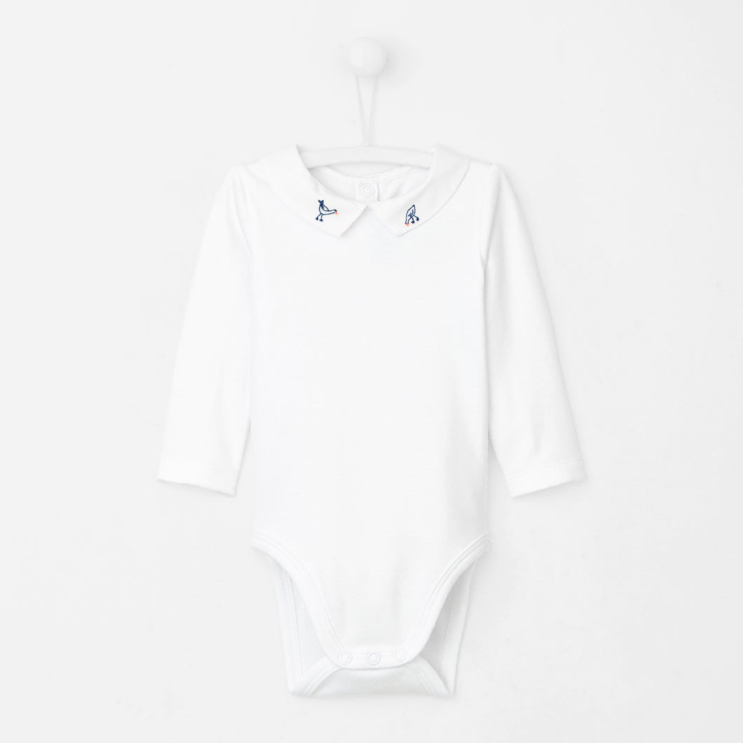 Jacadi Newborn Boy Fabou Bodysuit