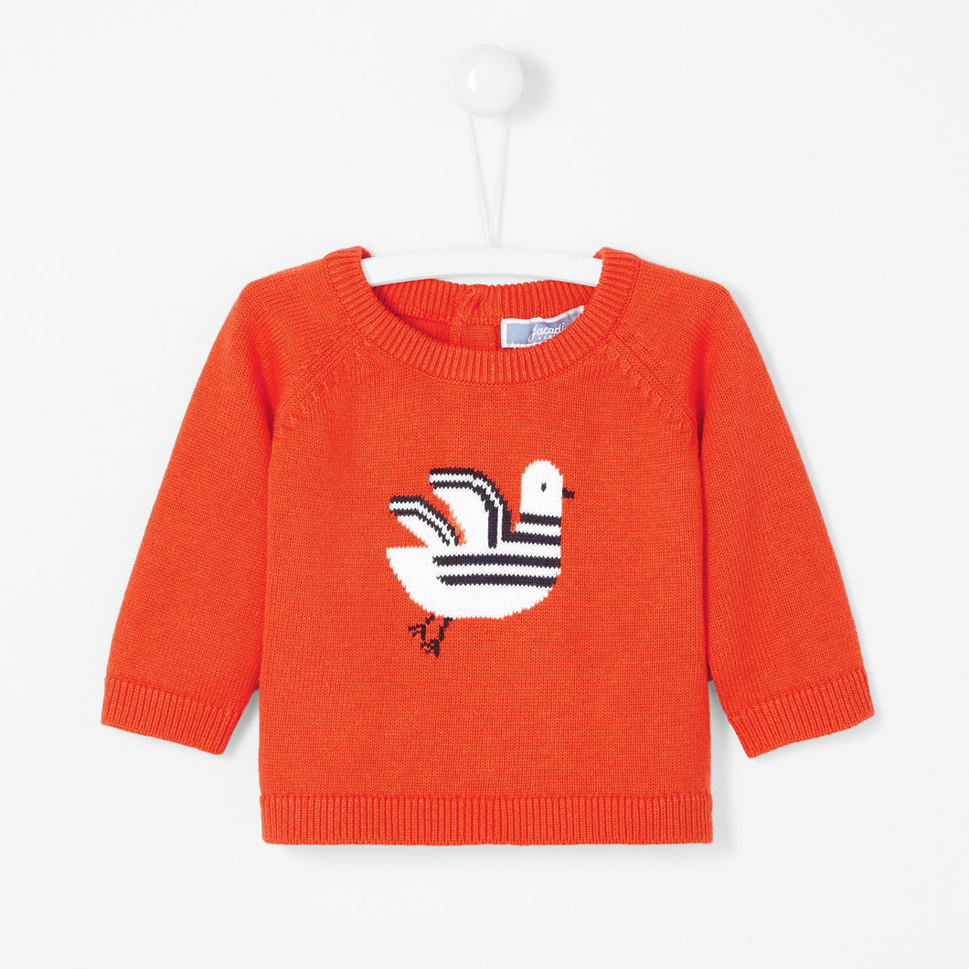 Jacadi Newborn Boy Filao Sweater