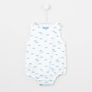 Jacadi Newborn Boy Fapon Romper