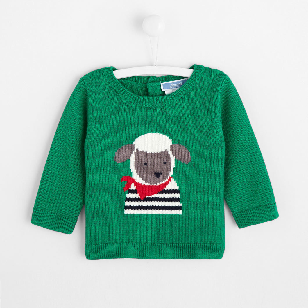 Jacadi Newborn Boy Appy Sweater