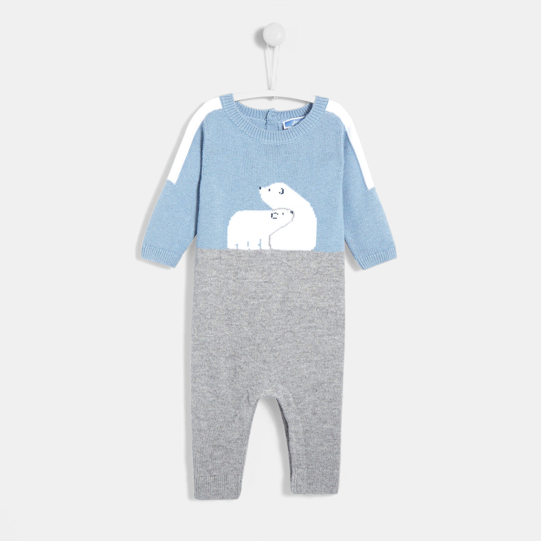 Jacadi Newborn Boy Anton Jumpsuit