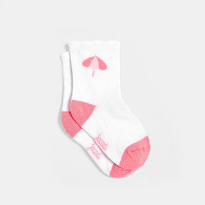 Jacadi Newborn Girl Capuchon Socks