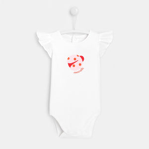 Jacadi Newborn Girl Papoo Bodysuit