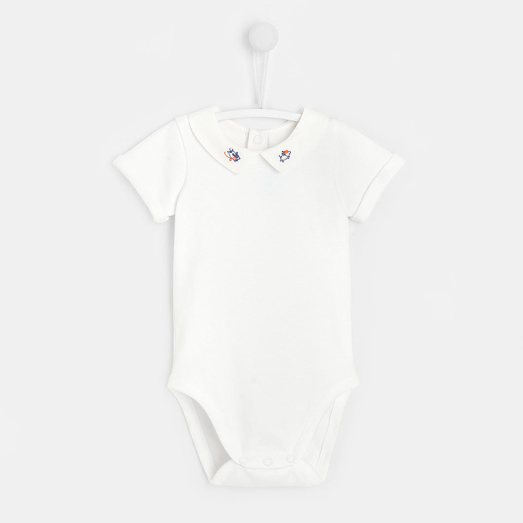 Jacadi Newborn Boy Prisme Bodysuit