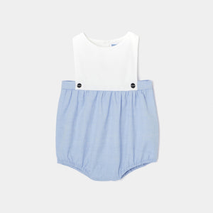Jacadi Newborn Boy Action Romper