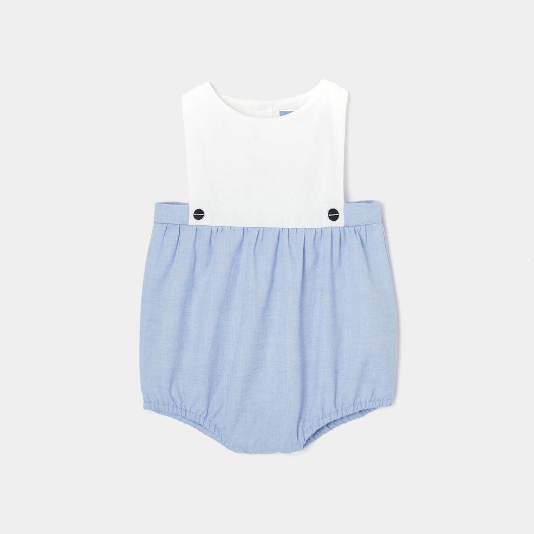 Jacadi Newborn Boy Action Romper