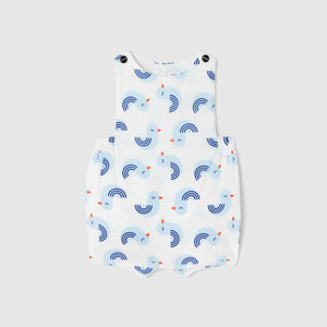 Jacadi Newborn Boy Noter Romper