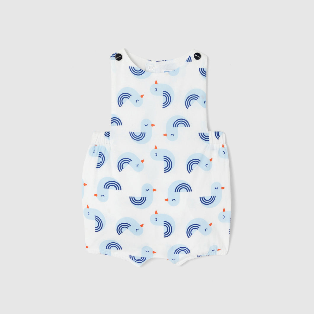 Jacadi Newborn Boy Noter Romper