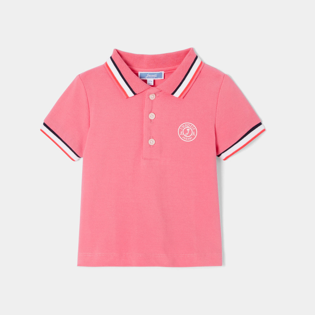 Jacadi Toddler Boy Nut Polo