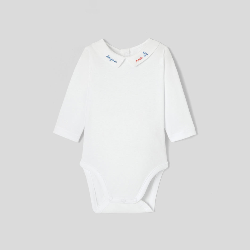 Jacadi Newborn Boy Pipo Bodysuit