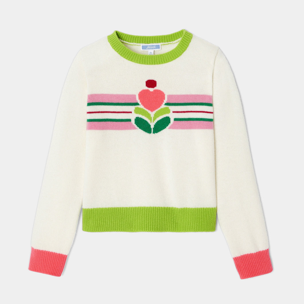 Jacadi Child Girl Pompidette Sweater