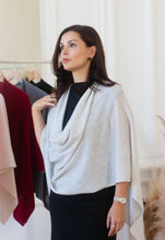 Load image into Gallery viewer, L&#39;emi 70% Wool - 30% Cashmere Shawl
