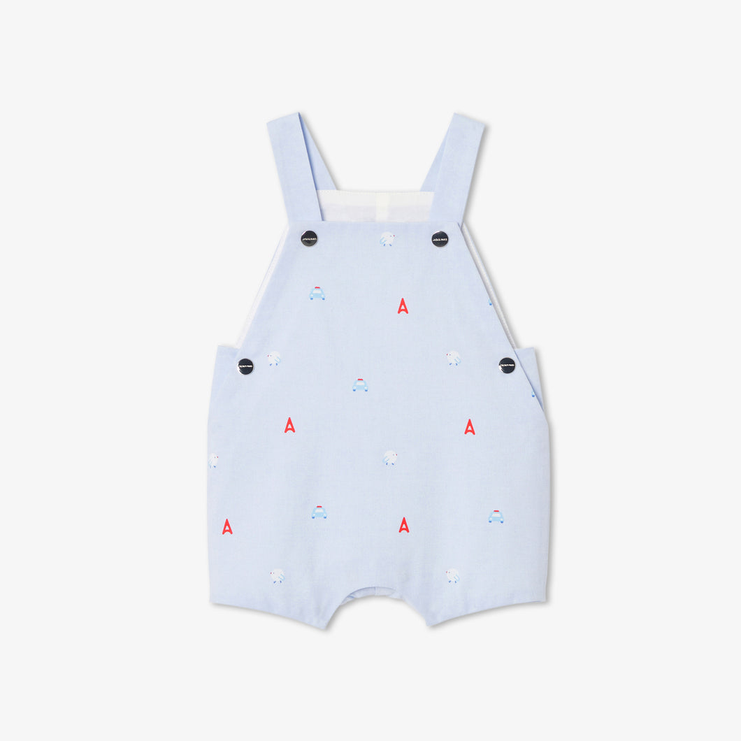 Jacadi Newborn Boy Bosquet Romper