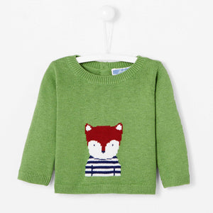 Jacadi Newborn Boy Chalet Sweater