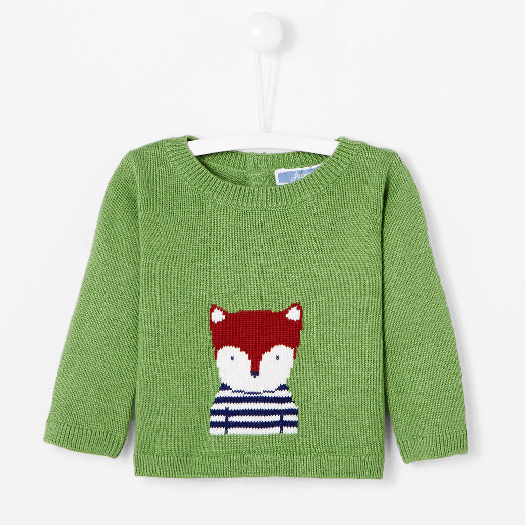 Jacadi Newborn Boy Chalet Sweater
