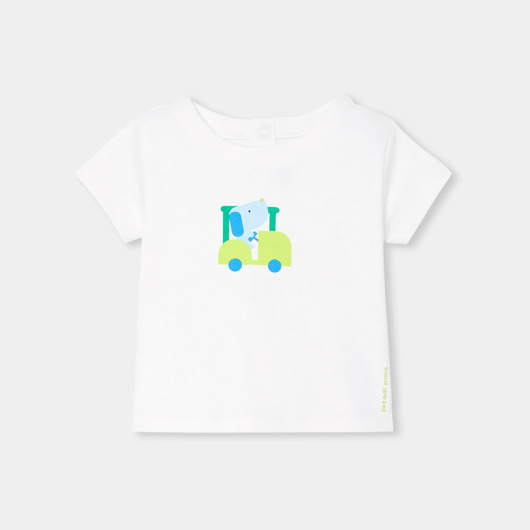 Jacadi Newborn Boy Choeur Tshirt