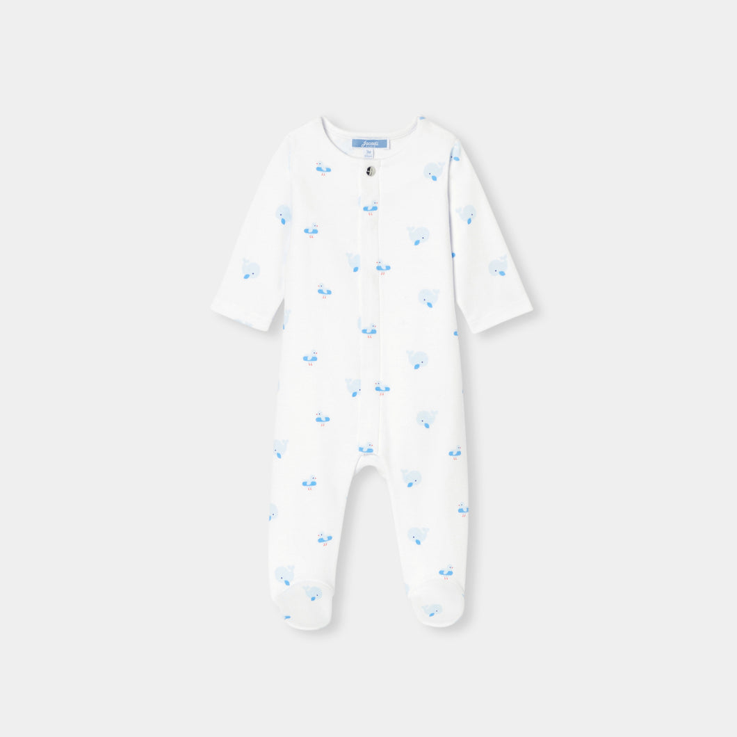 Jacadi Newborn Boy Citronnelle Pajama