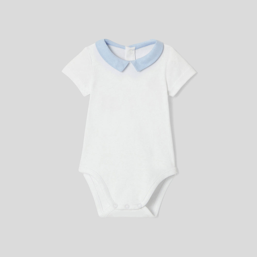 Jacadi Newborn Boy Double Bodysuit