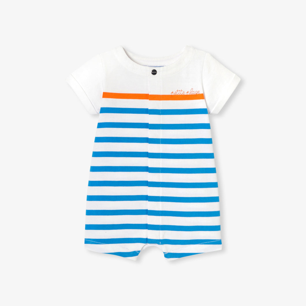 Jacadi Newborn Boy Ganael Romper