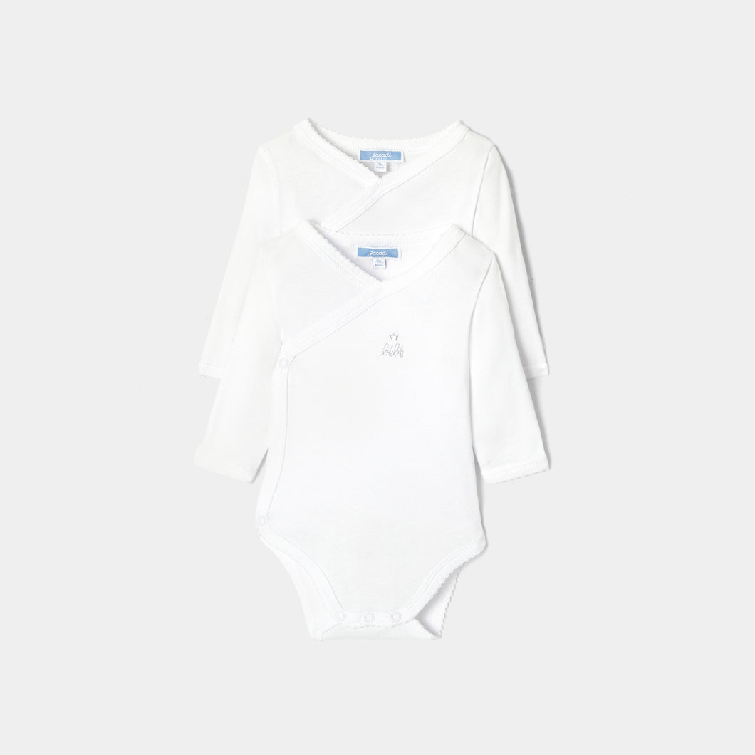 Jacadi Newborn Boy Lagoon Bodysuit Set