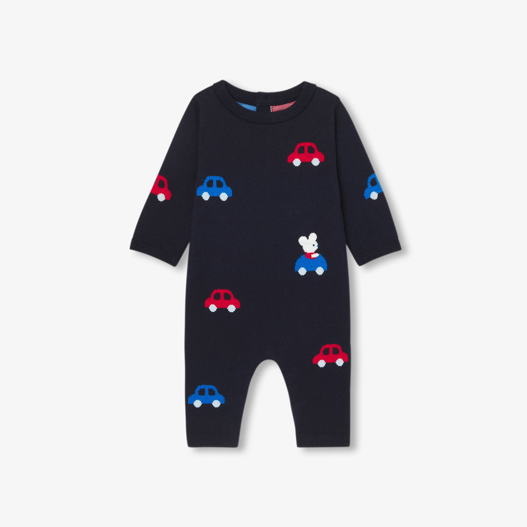 Jacadi Newborn Boy Magicien Jumpsuit