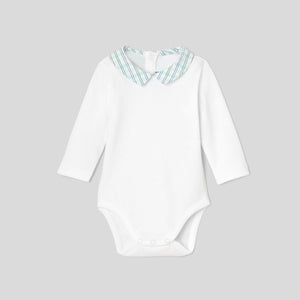 Jacadi Newborn Boy Mao Bodysuit