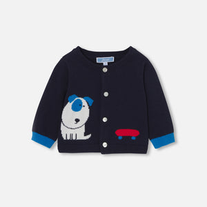 Jacadi Newborn Boy Medor Cardigan