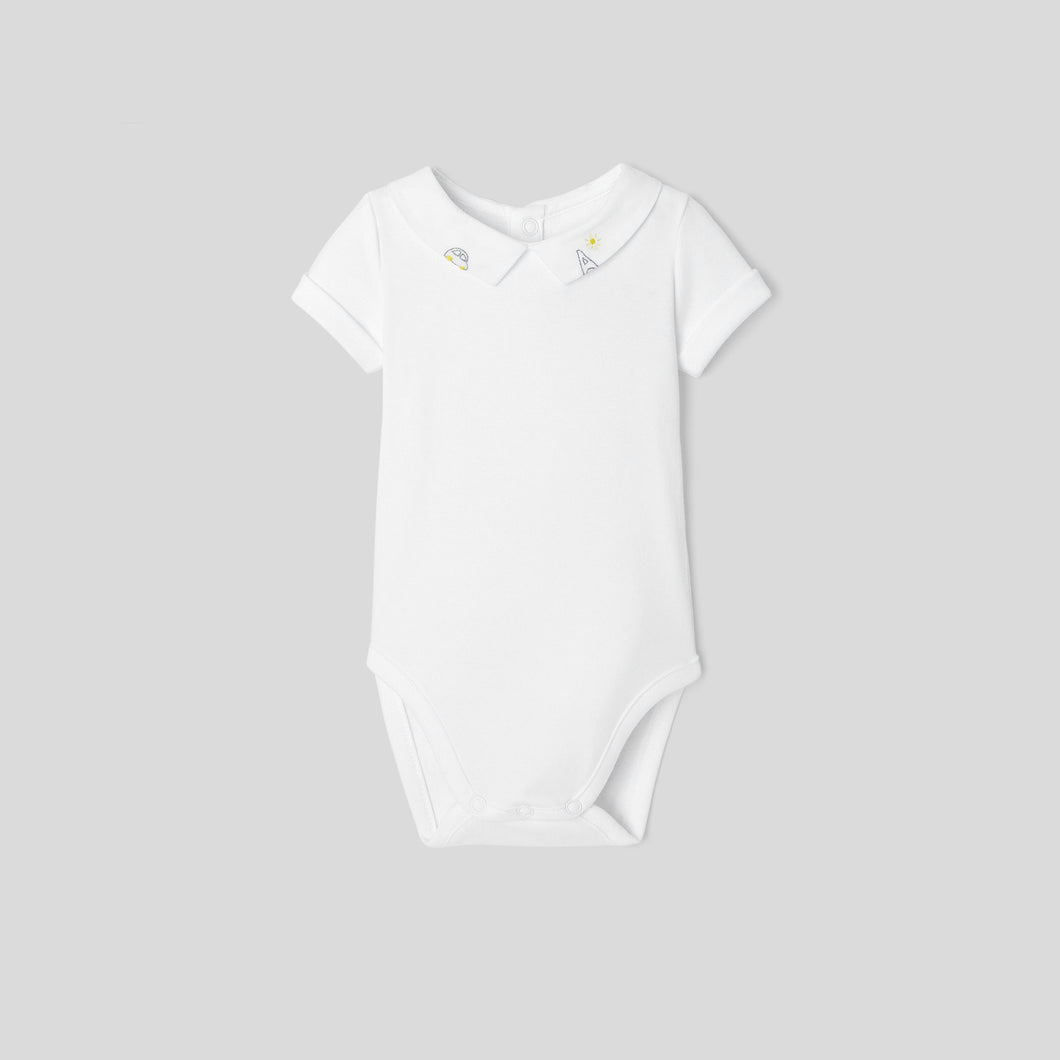 Jacadi Newborn Boy Naivete Bodysuit