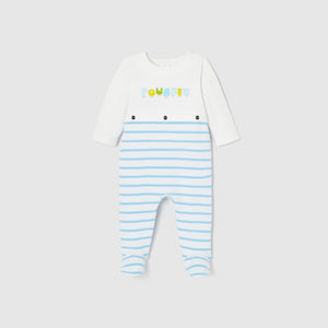 Jacadi Newborn Boy Neon Pajama