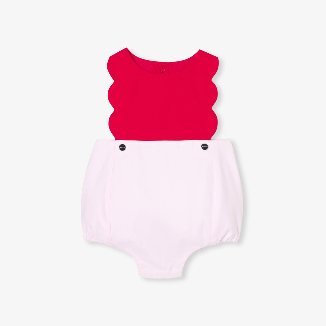 Jacadi Newborn Girl Albane Romper