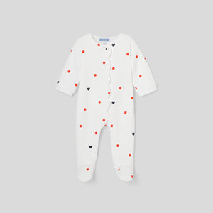 Jacadi Newborn Girl Bergamote Pajama