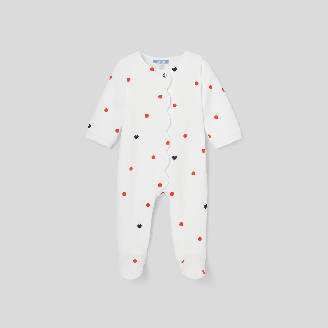Jacadi Newborn Girl Bergamote Pajama