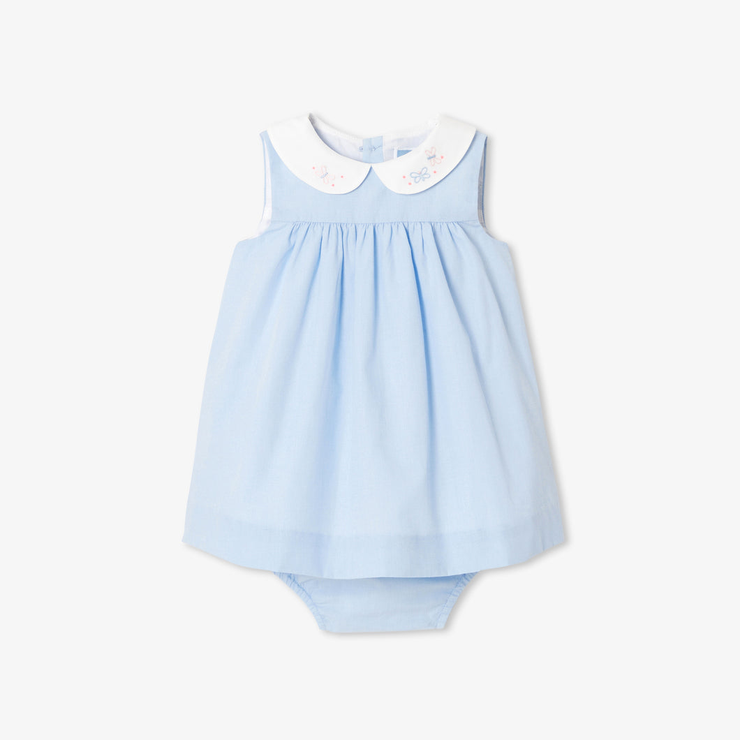 Jacadi Newborn Girl Biche Dress