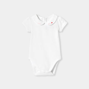 Jacadi Newborn Girl Canopee Bodysuit