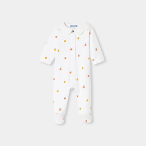 Jacadi Newborn Girl Caraco Pajama