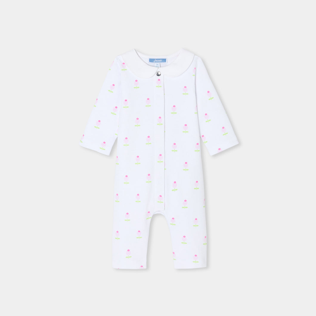 Jacadi Newborn Girl Cassiopee Pajama