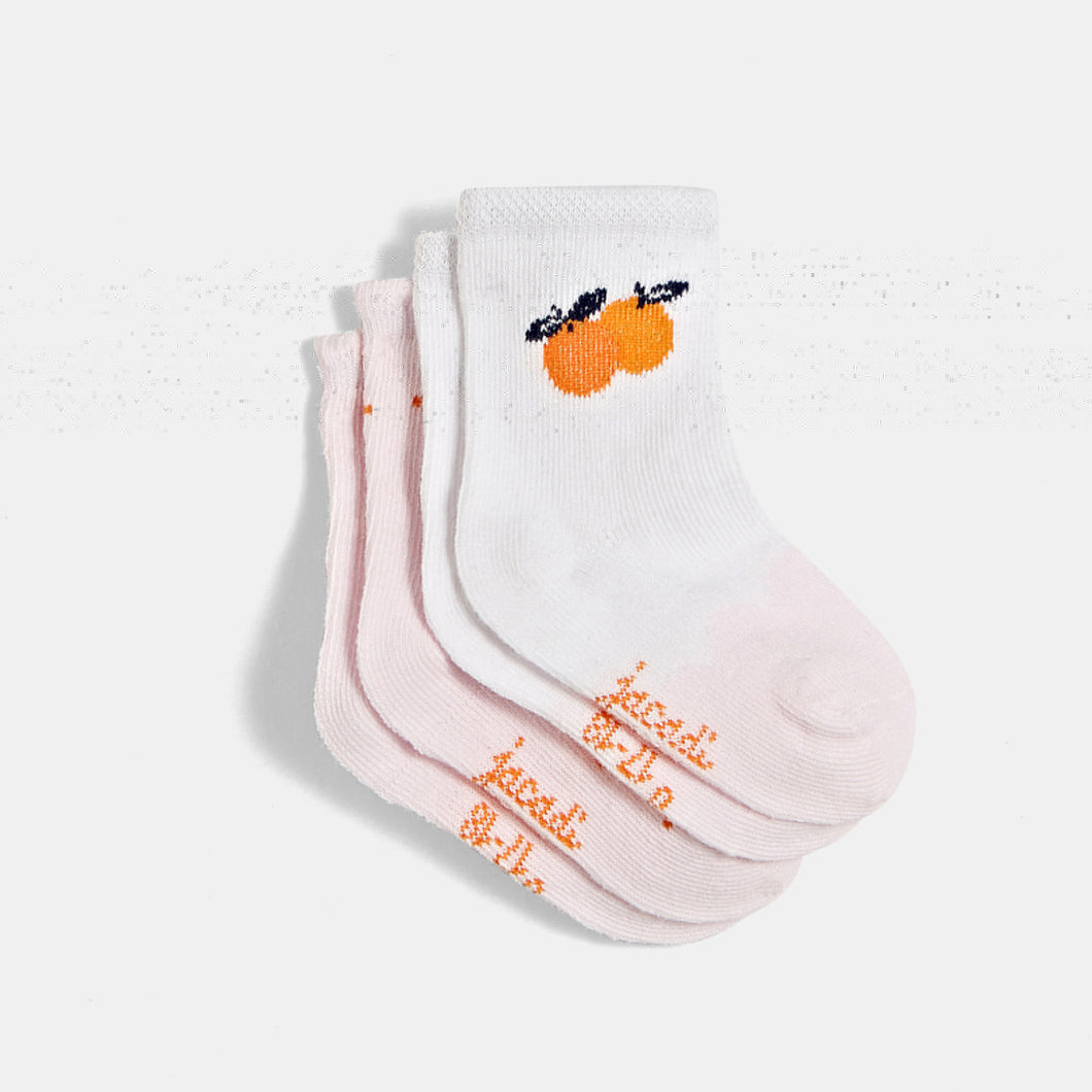 Jacadi Newborn Girl Claire Socks