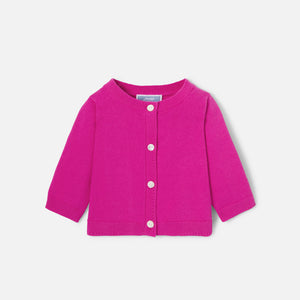 Jacadi Newborn Girl Credo Cardigan