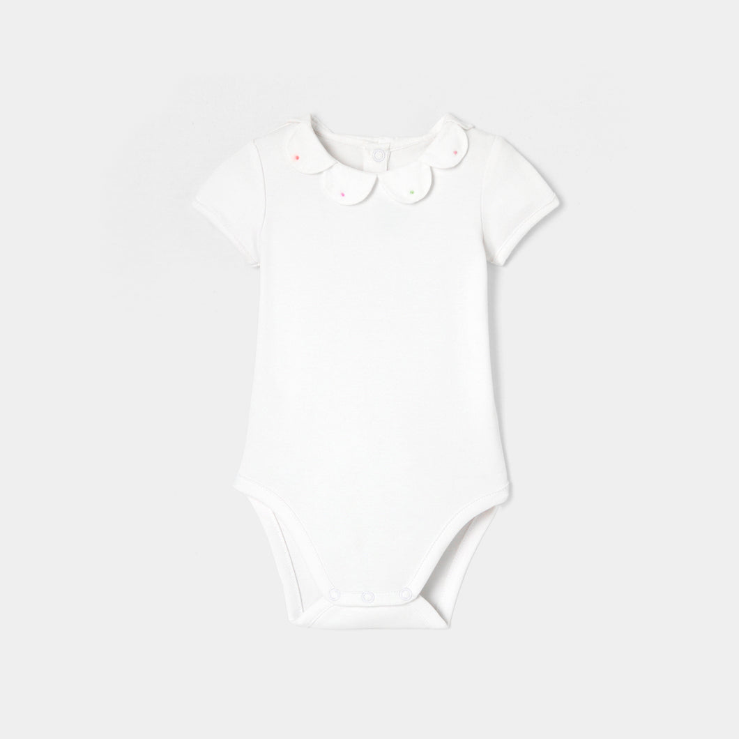 Jacadi Newborn Girl Croquis Bodysuit