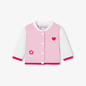 Jacadi Newborn Girl Delphine Cardigan