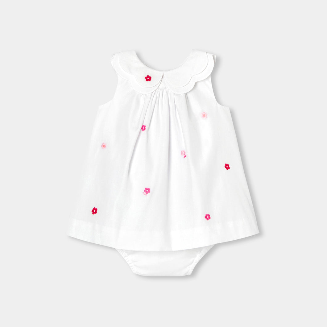 Jacadi Newborn Girl Faustine Dress