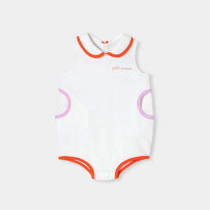 Jacadi Newborn Girl Figue Romper