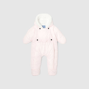 Jacadi Newborn Girl Fraise Snowsuit